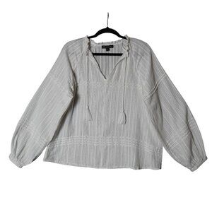 INC International Concepts Women's Bohemian Peasant  Blouse Top